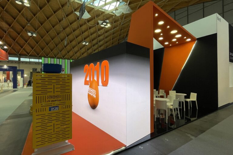  Installazione Ledwall ad angolo Fiera di Rimini